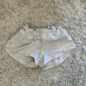 Lululemon white shorts